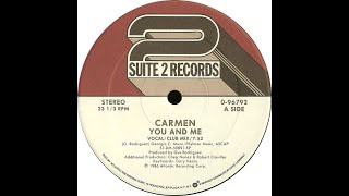 Carmen - You And Me (Vocal Club Mix)