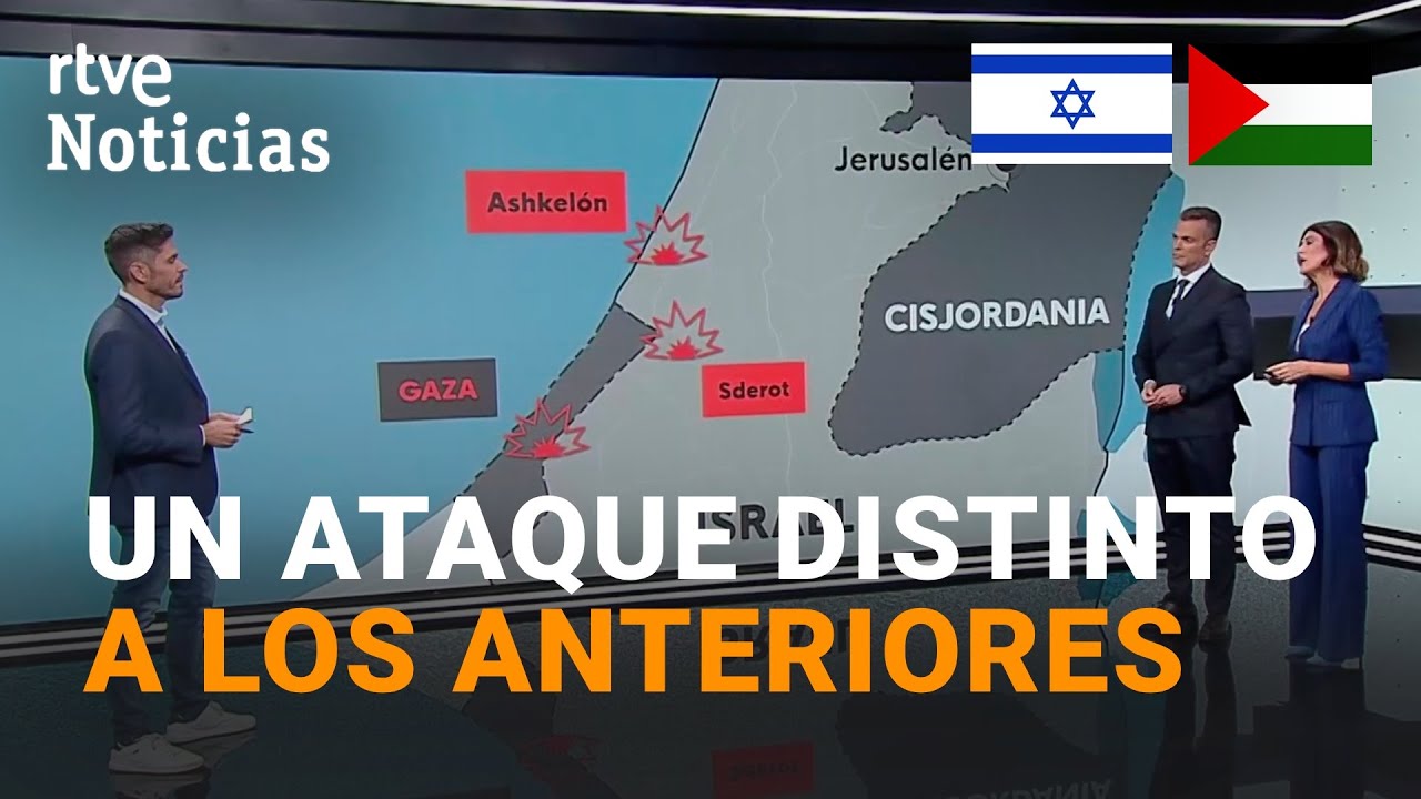 ISRAEL-GAZA: CRUZAN la VALLA, TOMAN REHENES... Las GRANDES DIFERENCIAS con otros ATAQUES | RTVE