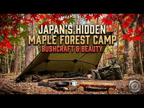 Ground Style Solo Camp | No Chair, Just Fire & the Bare Ground