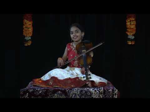 Samayamide in Raga Budhamanohari | Composer: Sri Muttayyah Bhagavatar | On Violin by Arpita Kulur .