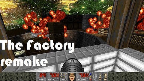 Doom 2: The Factory remake by mxbobbie49 / UV first try