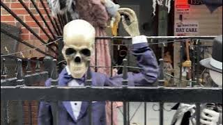 The Bronx NYC Walking Tour Highbridge Plimpton Av W 170th St Extreme Halloween Decorations USA