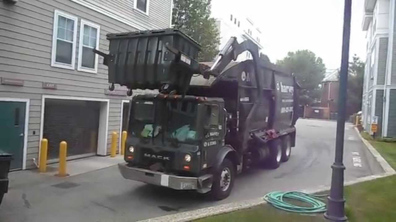 E.L. Harvey and SonsHarvey waste and recycling services frontloader