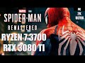Marvel's Spider Man Remastered | Ryzen 7 Pro 3700 + RTX 3080 TI | ULTRA (2K)