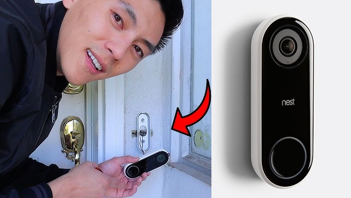 Google Nest Hello Video Doorbell | Installation With No Existing Wiring Nest Integration. - YouTube