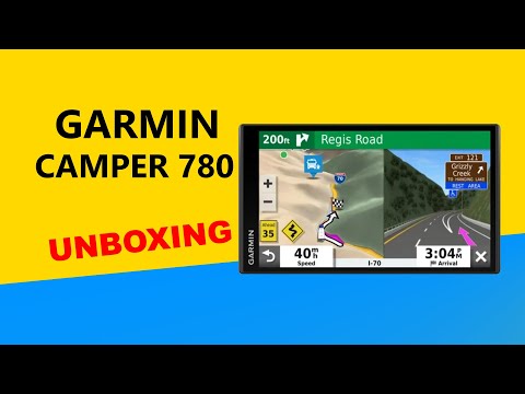 Garmin Camper 780LMT-D Unboxing HD (010-02227-10)