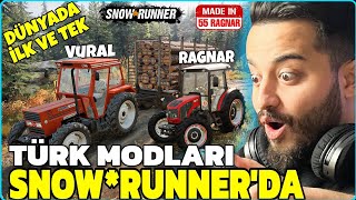 OHA! TÜRK MOD MODLARI DÜNYADA İLK KEZ SNOWRUNNER'DA  FARMING SIMULATÖR'E RAKİP ÇIKTI!@VURALUZUL2