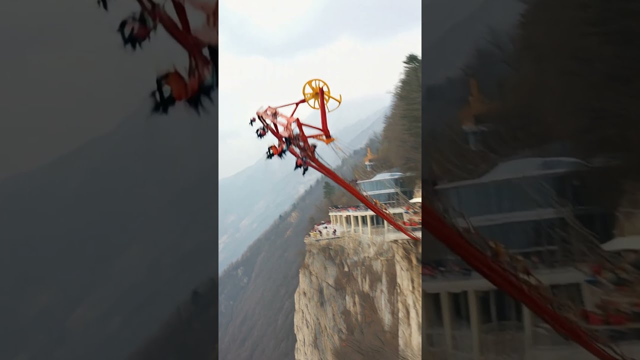 Deadly Cliff Swing Malfunction Caught On Camera Extreme Ride Collapse