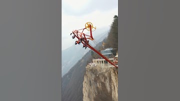 Deadly Cliff Swing Malfunction Caught on Camera | Extreme Ride Collapse