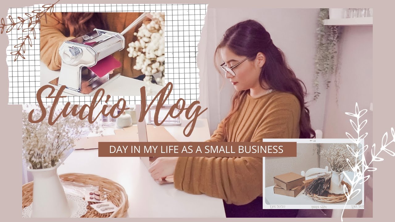 Etsy Day in the life of a small business owner💖Package orders with me ...