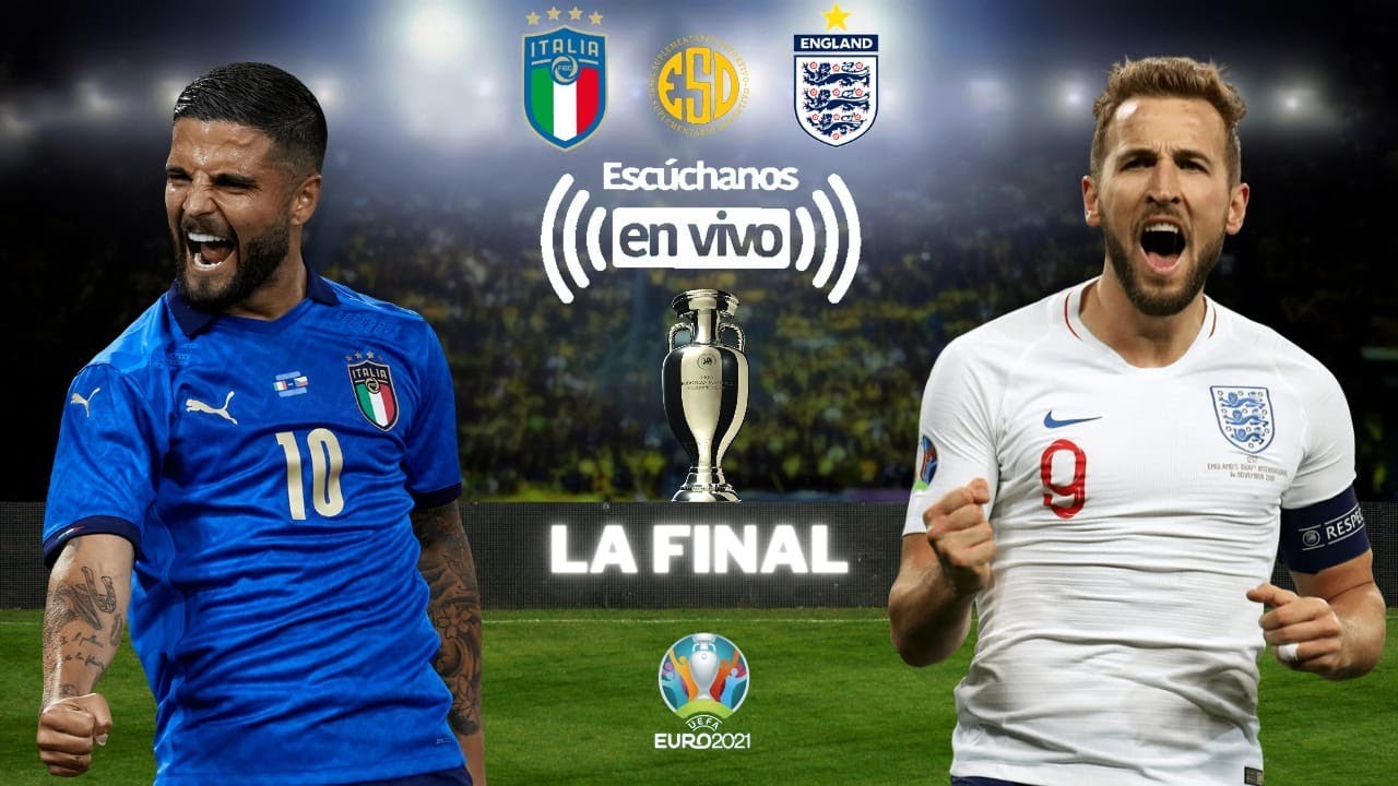 ITALIA VS INGLATERRA FINAL EUROCOPA SLO AUDIO ONLY AUDIO