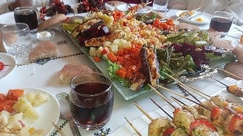 عراضة مغربية ✅تتبيلة ديال la dinde خطيرة✅ salade ✅كيفاش تنظمي وقتك 👌