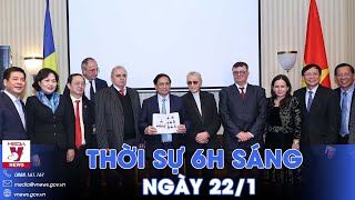 Thời sự 6h sáng. Thủ tướng Phạm Minh Chính tiếp những người bạn Romania - VNews