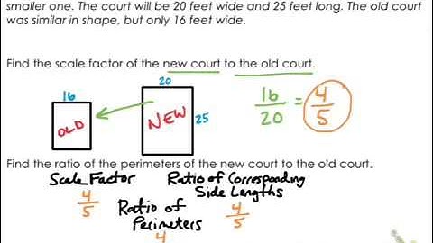 Geometry -  3.3b Use Scale Factor & Similarity to Determine Unknown Corresponding Parts