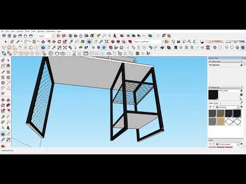 วิธีออกแบบโต๊ะทำงานง่ายๆ โปรแกรม SketchUp