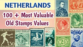 Netherlands Stamps Value | Most Expensive Rare Stamps Of Netherlands | Holland Dutch Stamps