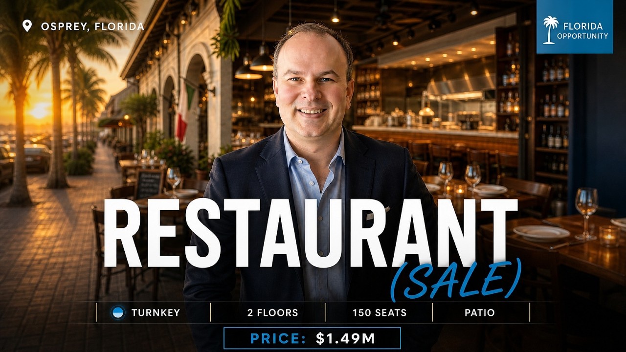 Sarasota, FL Restaurant for Sale - May, 2026 Commercial Property