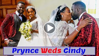 FINALY!!! PRYNCE OKUYO WEDS CINDY , GIVES HER A MEGA KISS