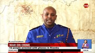 12 suspects using motorbikes and Knives to steal arrested in Kiambu