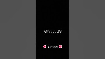 #قران_كريم #yasseraldossary #القرآن_الكريم #قرآن #راحة_نفسية #تلاوة_خاشعة