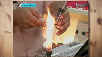 ITTV PT3 Form 3 Science Chapter 4 Experiment : Effect of Heat on Minerals