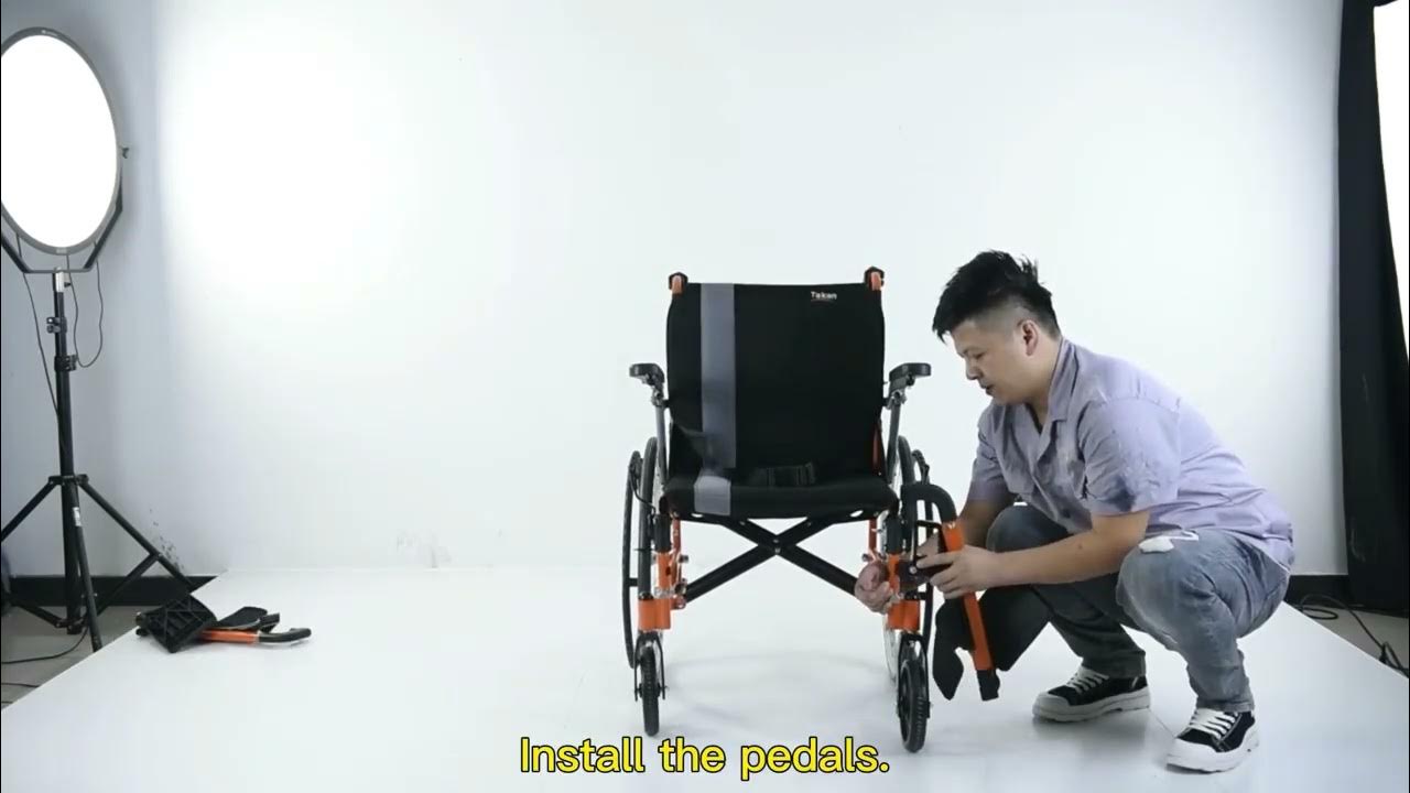 30A wheelchair How do you assemble the wheelchair when you receive