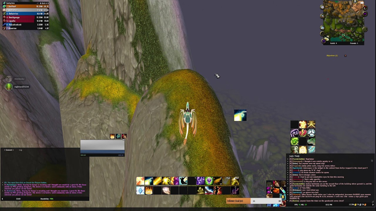 Wow Mists of Pandaria - Raid Night - HoF W/ FTier -  Grobb