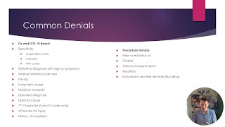 Intro to Medical Coding 101:  Preventing Denials, Proper Reporting, and Maximizing Reimbursement