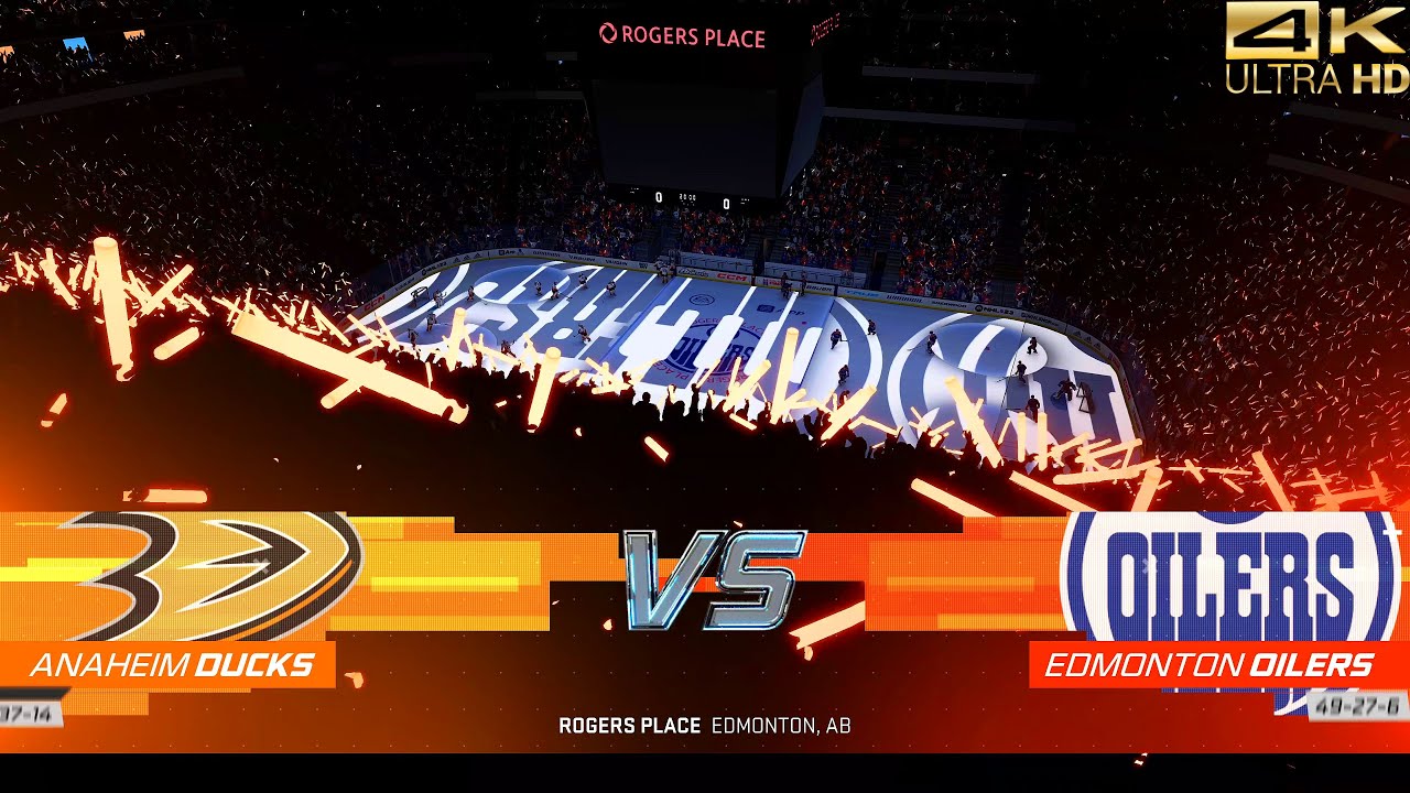 NHL 23 (PS5) Anaheim Ducks vs. Edmonton Oilers [4K ULTRA HD | GODLIKE ...