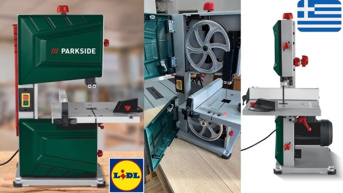 Parkside PBS 350 B2 Wood Band Saw from Lidl Review 4K - YouTube
