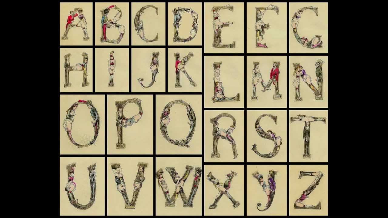 Erotic Alphabet By Joseph Apoux Circa 1880 Youtube Free Hot Nude Porn