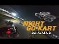 Dji avata 2  low light night shot go kart high speed chase