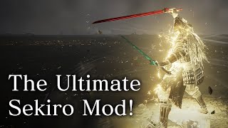 The ULTIMATE Wind-Lightning Katanas Showcase! (Elden Ring Garden of Eyes Mod New Weapon)