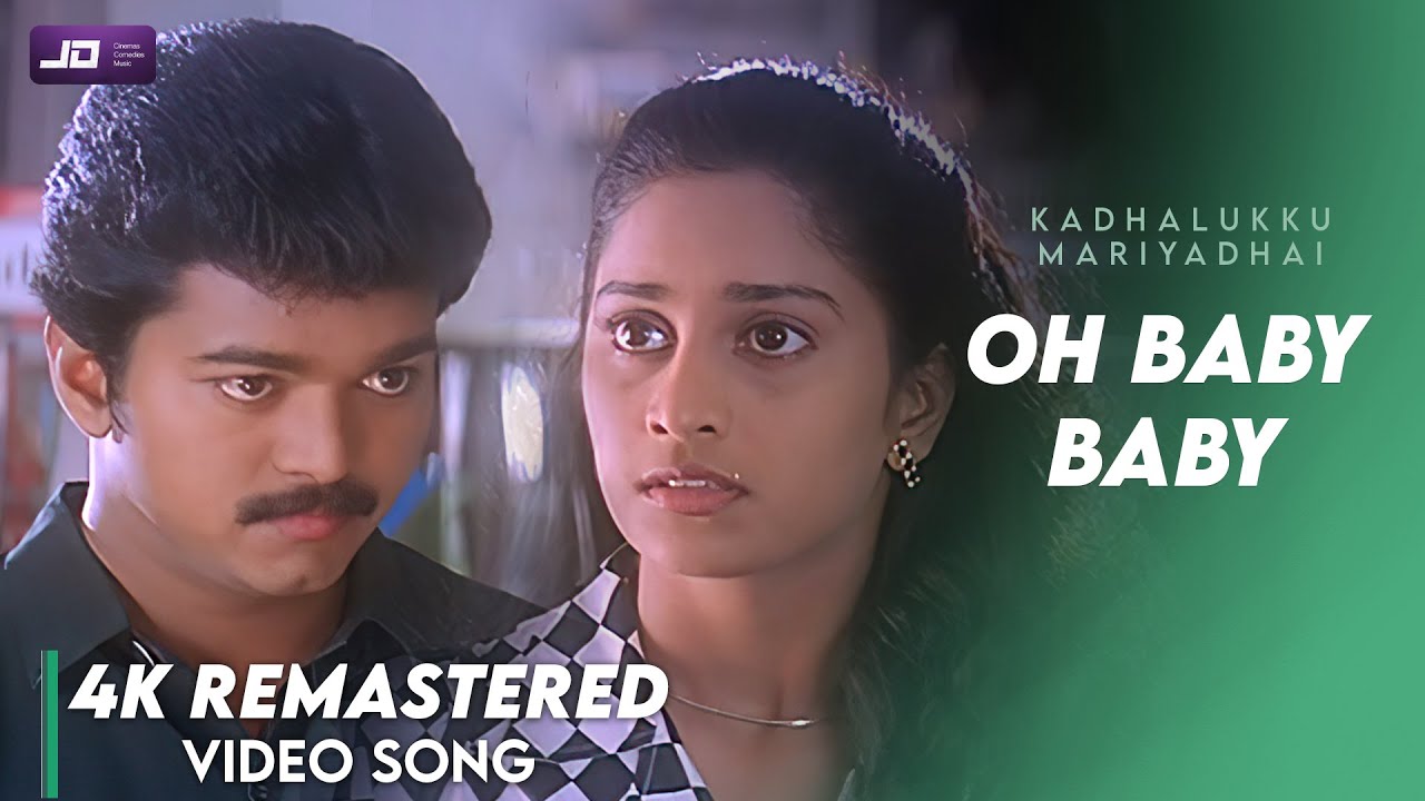 Oh Baby Video song 4K Official HD Remaster  Vijay  Shalini  KadhalukkuMariyadhai