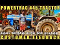 Powertrac 445 tractor Customer Feedback | tractor video | come to village |