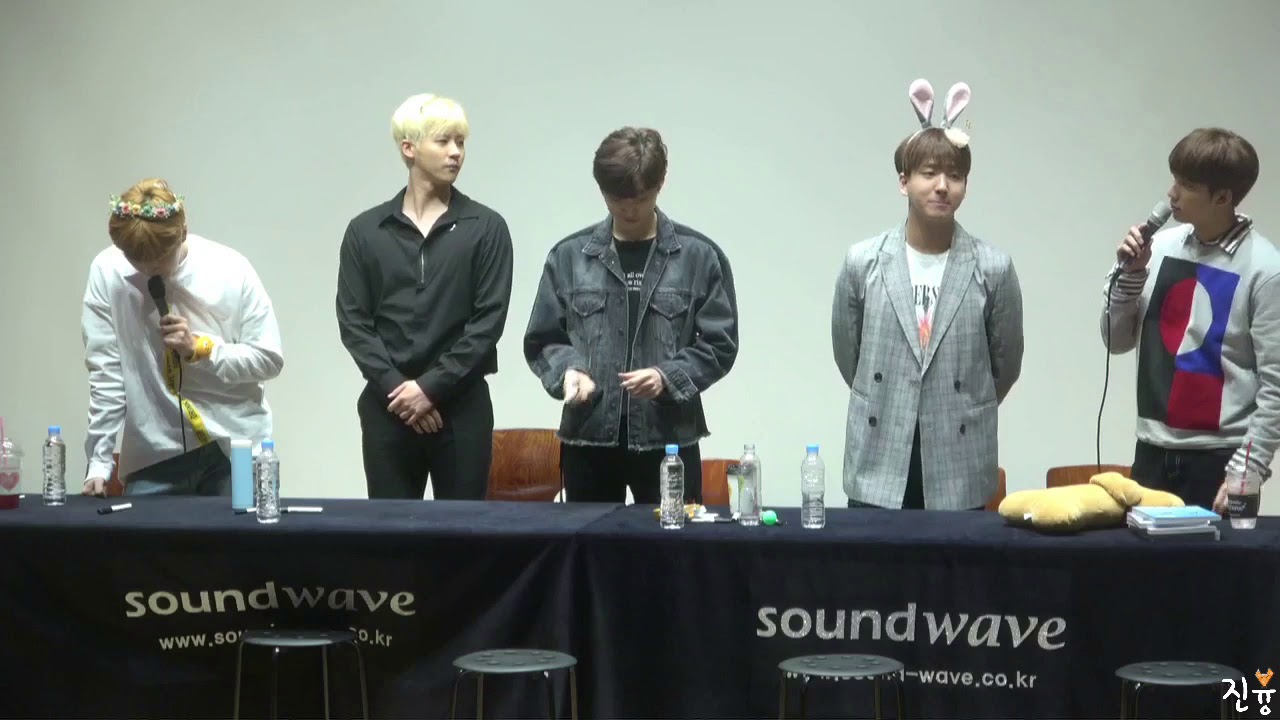 171007 B1A4 롤린 팬사인회 in 목동 :: 엔딩멘트