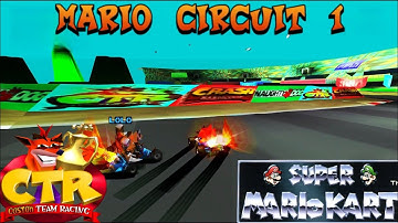 CTR Crash Team Racing: Mario Circuit 1 Custom Track By Lolo