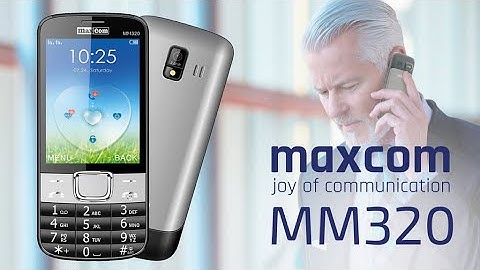 Новинка! Телефон для бизнеса Maxcom MM320