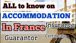 Accommodation in for International Students in France and Others.