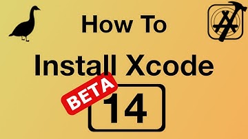 How to download and install Xcode 14 Beta // WWDC22