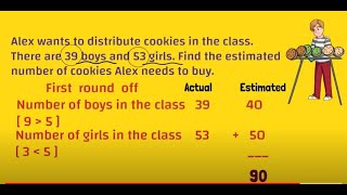 BRIGHT BEAMS ACADEMY: Addition video 7- Estimation and rounding off of two digit numbers