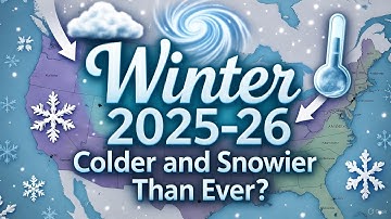 Winter 2025-26: Colder and Snowier Than Ever?#WinterForecast2025 #SnowyWinter #USWeatherUpdate