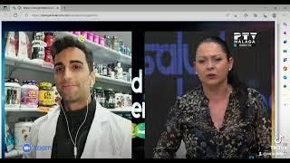 Mr Nutrition en televisión - Entrevista en canal PTV Málaga