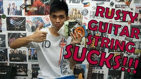 Cheap Way To Prevent Guitar Strings From Rusting?!?(Tips and Tricks#2)