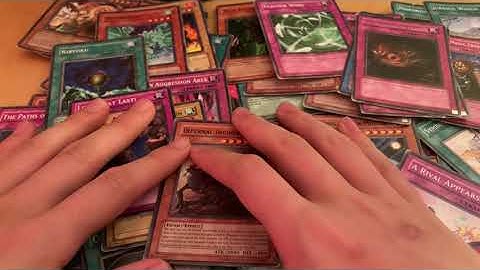 ASMR My Unstoppable Yugioh! Card Collection (Deleted Video)