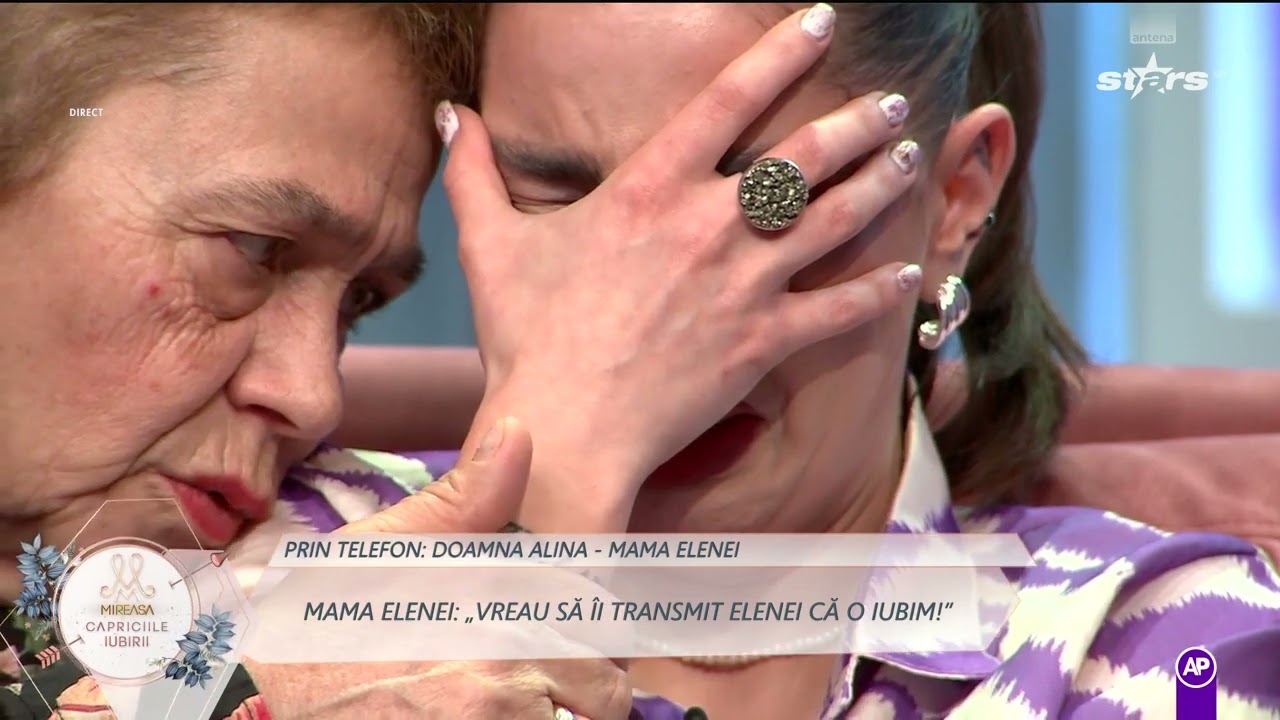 Elena, în lacrimi când și-a auzit mama în direct. Ce i-a reproșat
