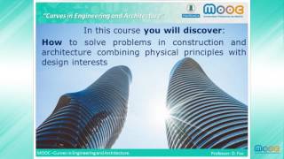 MOOC Curves: Introduction to Curves in Engineering and Architecture