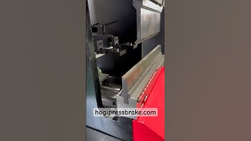 HOGI mini bending machine press brake 100% electric servo control #electricpressbrake #servomotors