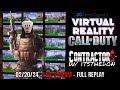 Call of duty in vr live  022024  quest 3  contractors vr gameplay w gunstock