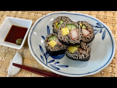 Soba Sushi Recipe - Japanese Cooking 101